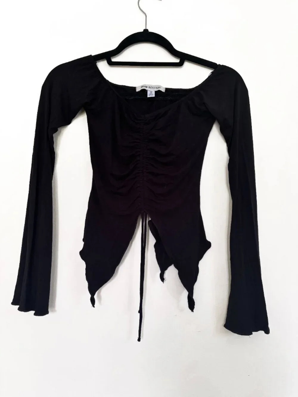 Urban Outfitters Cadence Cinched Flyaway Top XS EXCELLENT CONDITION - Picture 3 of 5